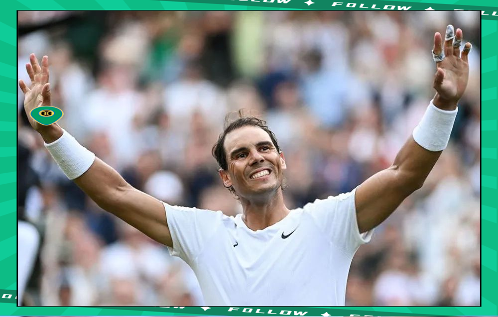 关于温网逆转法网，纳达尔惊艳四座的信息